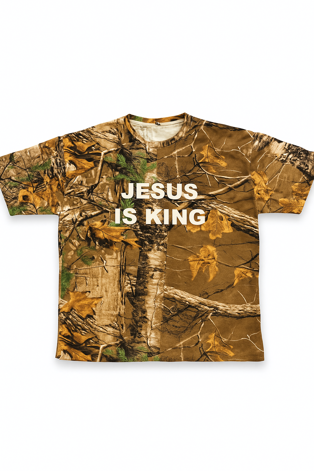 Jesus is king oversized tee